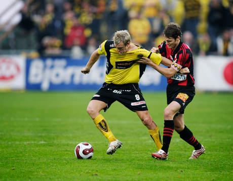 Mathias Svensson, Elfsborg och Håkan Malmström,