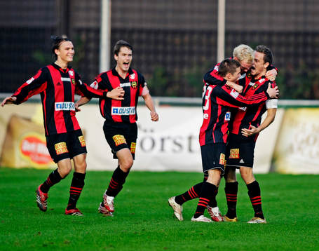 Martin Ekström, Brommapojkarna, gjorde 1-1