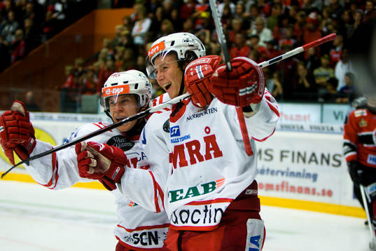 Peter Regin och Anton Axelsson, Timrå jubel
