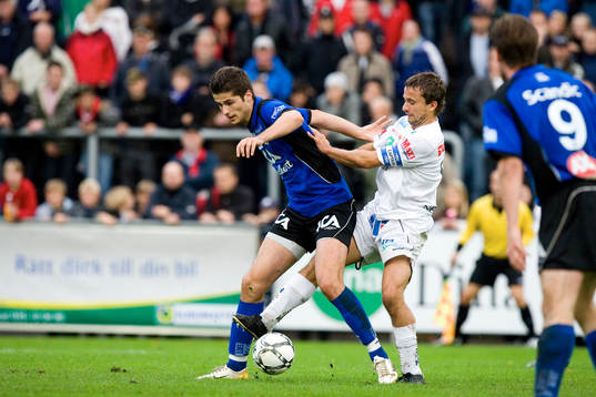 Ajsel Kujovic och Mathias Woxlin
