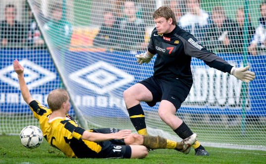 Chrisoffer Källqvist, målvakt, Marcus Jarlegren, Häcken