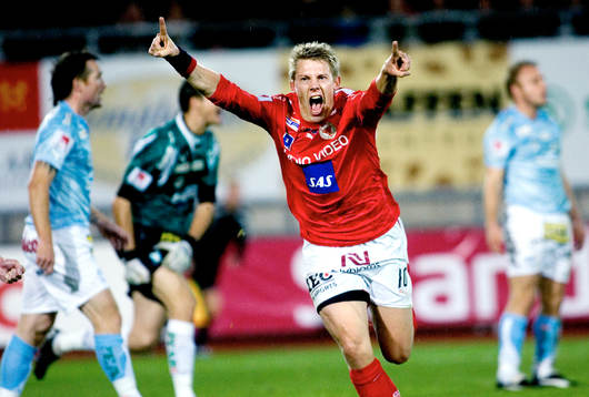Patrik Ingelsten, Kalmar gör 2-0. Jubel