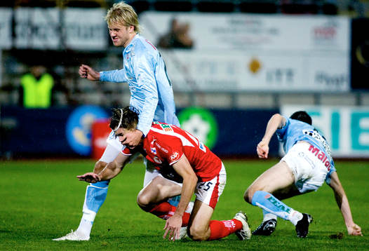Ola Toivonen, Malmö FF laddar för ett slag på Cesar