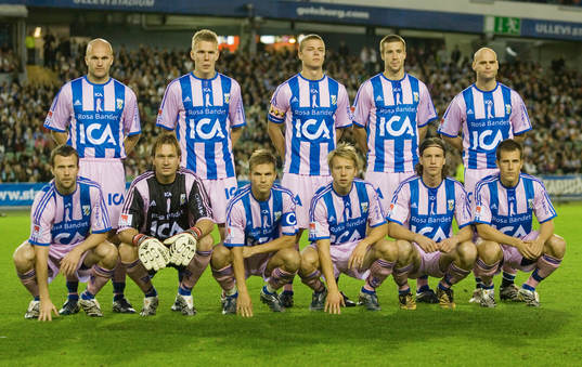 IFK Göteborg i rosa för rosa bandet