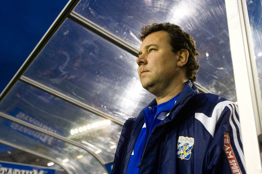 Stefan Rehn, tränare. Rosa bandet