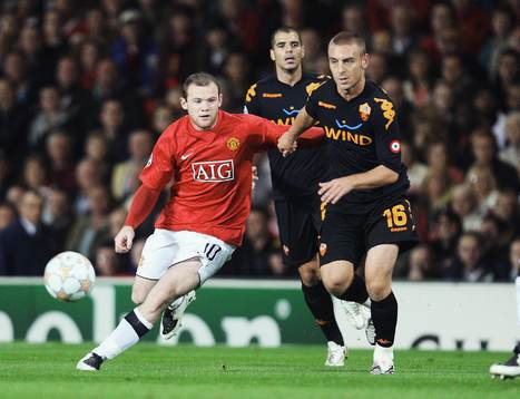 Wayne Rooney, Manchester och Daniele De Rossi, Roma