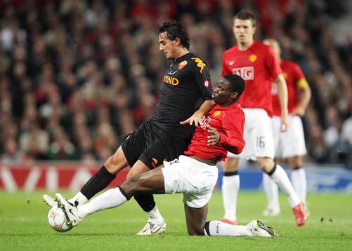 Louis Saha, Manchester och Alberto Aquilani, Roma