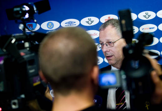 Presskonferens, Lars Lagerbäck