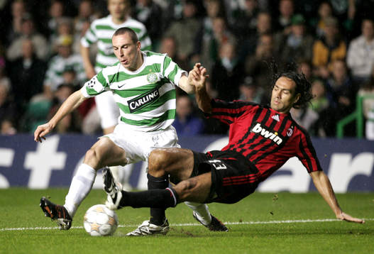 Scott Brown, Celtic och Alessandro Nesta, Milan