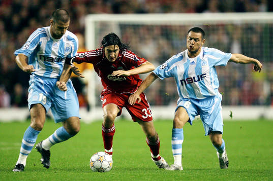 Sebastian Leto, Liverpool, Karim Ziani och Lorik Cana,