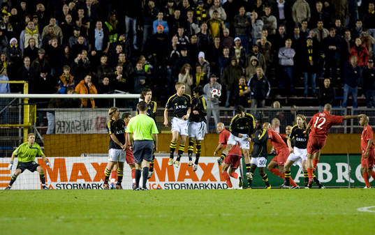 a omg till UEFA Cupen, AIK - Tel Aviv: Frisparken som