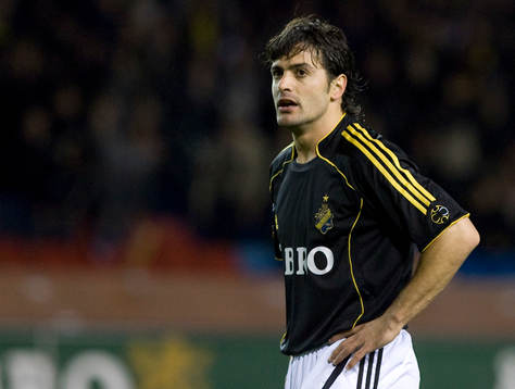 a omg till UEFA Cupen, AIK - Tel Aviv: Lucas Valdemarin, AIK