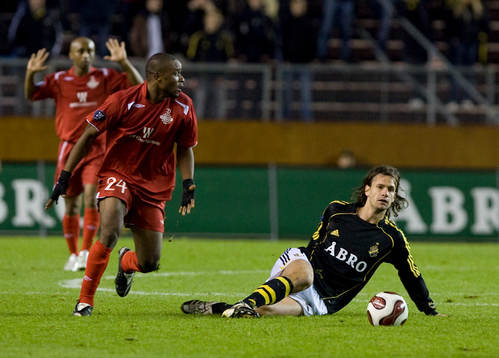 a omg till UEFA Cupen, AIK - Tel Aviv: Mazowa Nsumbu, Tel
