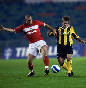 Jesper Ljung, Häcken och Mozart, Spartak Moskva
