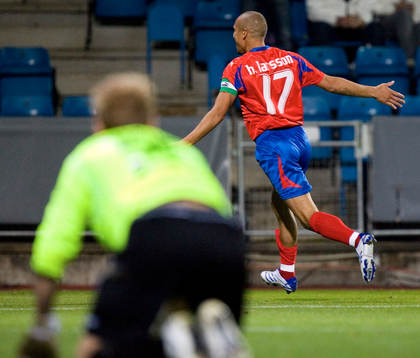 Henrik Larsson, Helsingborg. Glädje. Jubel. Genre