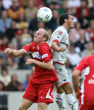 Ludovic Magnin och Sergio da Silva Pinto, nickduell