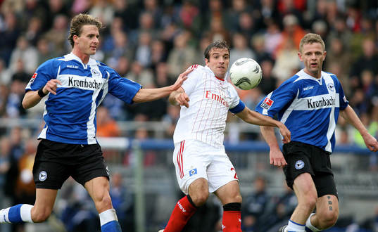 Matthias Langkamp, Rafael van der Vaart och Radim Kucera
