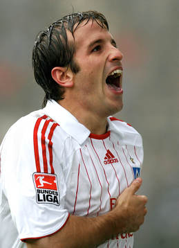 Rafael van der Vaart, Hamburg, jubel