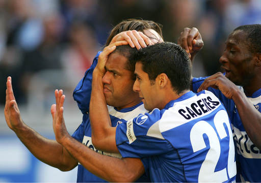Ailton, Pablo Caceres, Manasseh Ishiaku, Duisburg, jubel