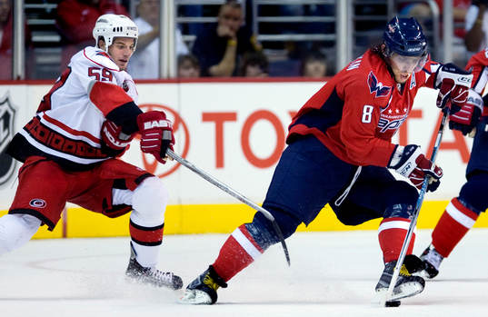 Chad LaRose, Carolina, Alex Ovechkin, Washington Capitals