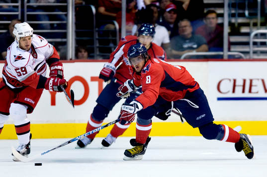 Chad LaRose, Carolina, Alex Ovechkin, Washington Capitals