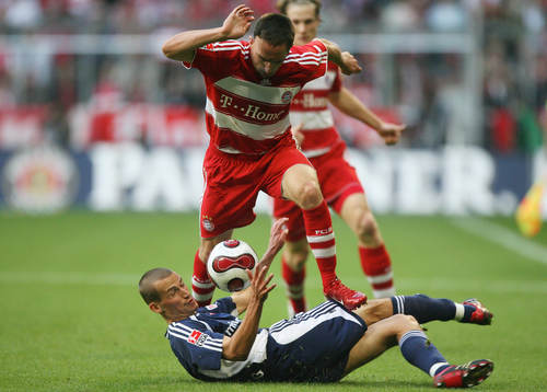 Peer Kluge och Franck Ribery