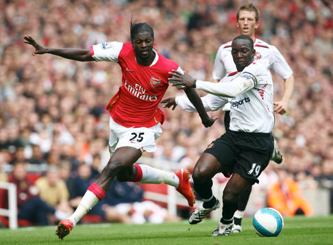 Emmanuel Adebayor, Arsenal och Dwight Yorke, Sunderland