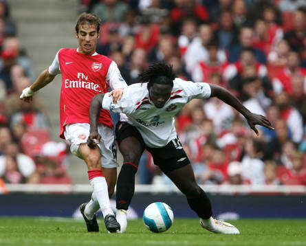 Mathieu Flamini, Arsenal och Kenwyne Jones, Sunderland