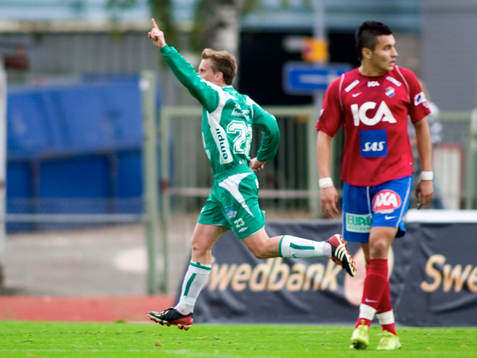 Mathias Gravem, Ljungskile, jubel, Emin Nouri, Öster, depp