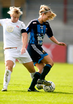 Emma Lundh, Djurgården och Nilla Fischer, Ldb