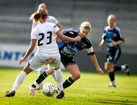 Victoria Svensson, Djurgården tar sig förbi Emelie