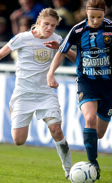 Dorte Dalum Jensen, Djurgården tar sig förbi Frida