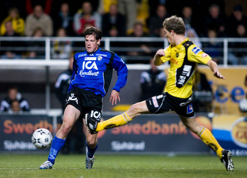 Ajsel Kujovic, Halmstad och Daniel Alexandersson, Elfsborg