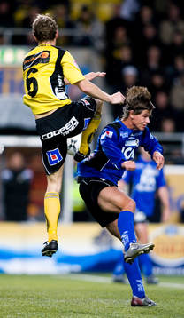 Daniel Alexandersson, Elfsborg och Dusan Djuric, Halmstad