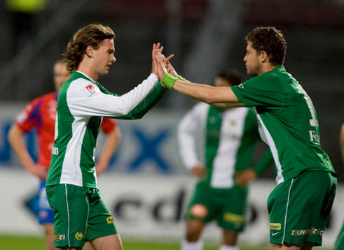 Simon Helg och Paulinho Guará, Hammarby