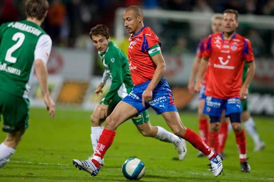 Henrik Larsson, Helsingborg och Louay Chanko, Hammarby