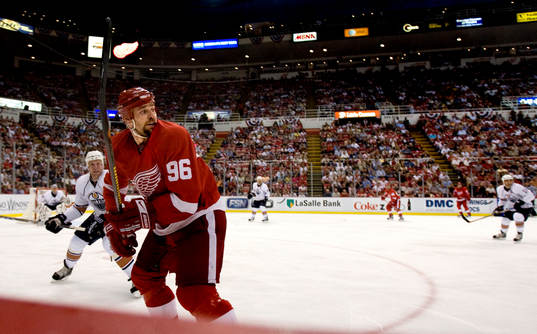 Tomas Holmström, Detroit