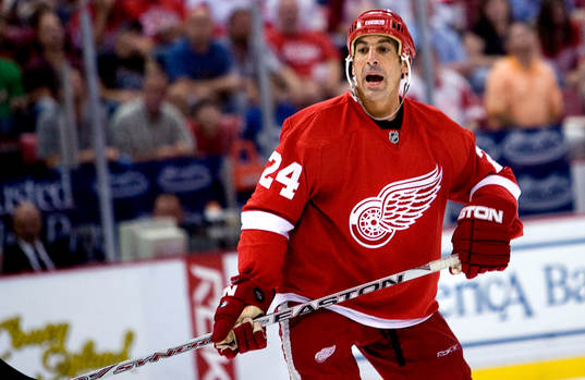 Levande legend Chris Chelios, Detroit