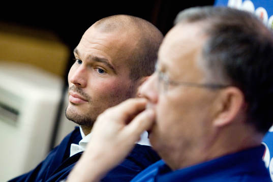 Fredrik Ljungberg och Lars Lagerbäck, Förbundskapten