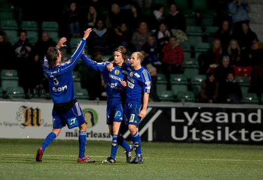 Linus Hallenius, Sundsvall, 2-0 jubel