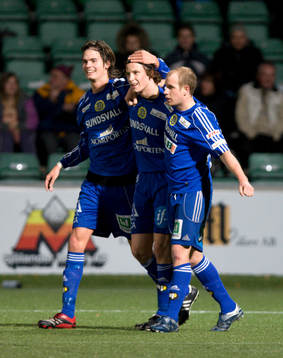 Mikael Lustig, Linus Hallenius och Johan Patriksson,