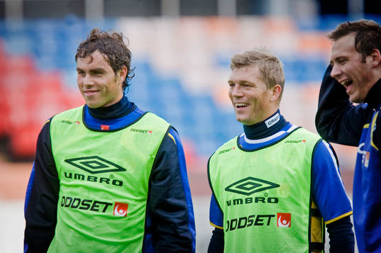 Johan Elmander och Marcus Allbäck