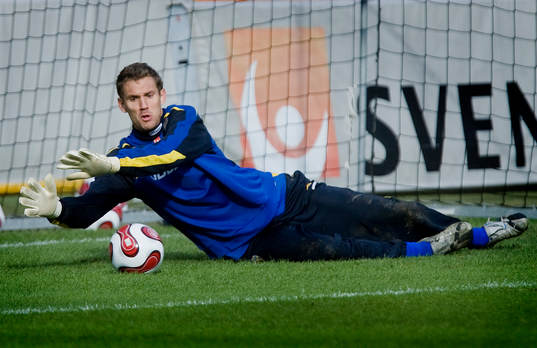Andreas Isaksson, Målvakt