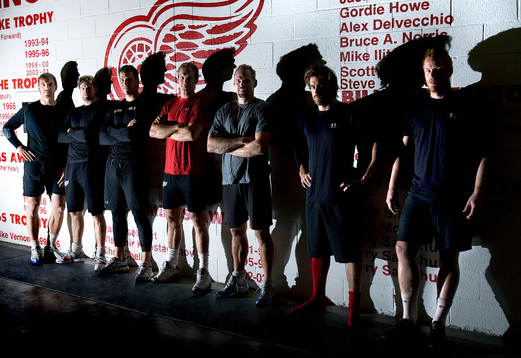 Ishockey, NHL, Detroit Red Wings har många svenskar, från