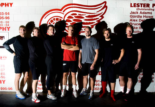 Ishockey, NHL, Detroit Red Wings har många svenskar, från