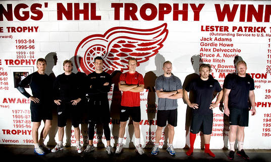 Ishockey, NHL, Detroit Red Wings har många svenskar, från