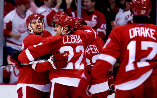 Henrik Zetterberg, Detroit, jubel