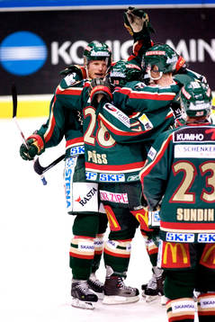 Frölunda, jubel