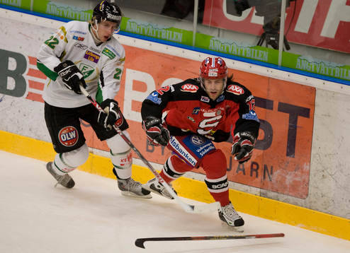 Per Åslund, Färjestad  och Daniel Josefsson, Södertälje