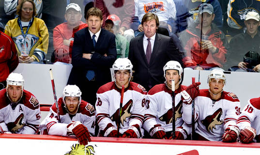 Ulf Samuelsson, Wayne Gretzky, tränare, coach